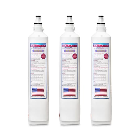 AMERICAN FILTER CO AFC Brand AFC-RF-L2, Compatible to LG LFX25975ST Refrigerator Water Filters (3PK) Made by AFC LFX25975ST-AFC-RF-L2-3-69731